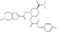 N-(5-氯-2-吡啶基)-N'-[(1S,2R,4S)-4-[(二甲基氨基)甲?；鵠-2-[[(4,5,6,7-四氫-5-甲基噻唑并[5,4-c]吡啶-2-基)甲酰]氨基]環己基]乙二酰胺
